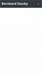 Mobile Screenshot of bernhard-stucky.ch